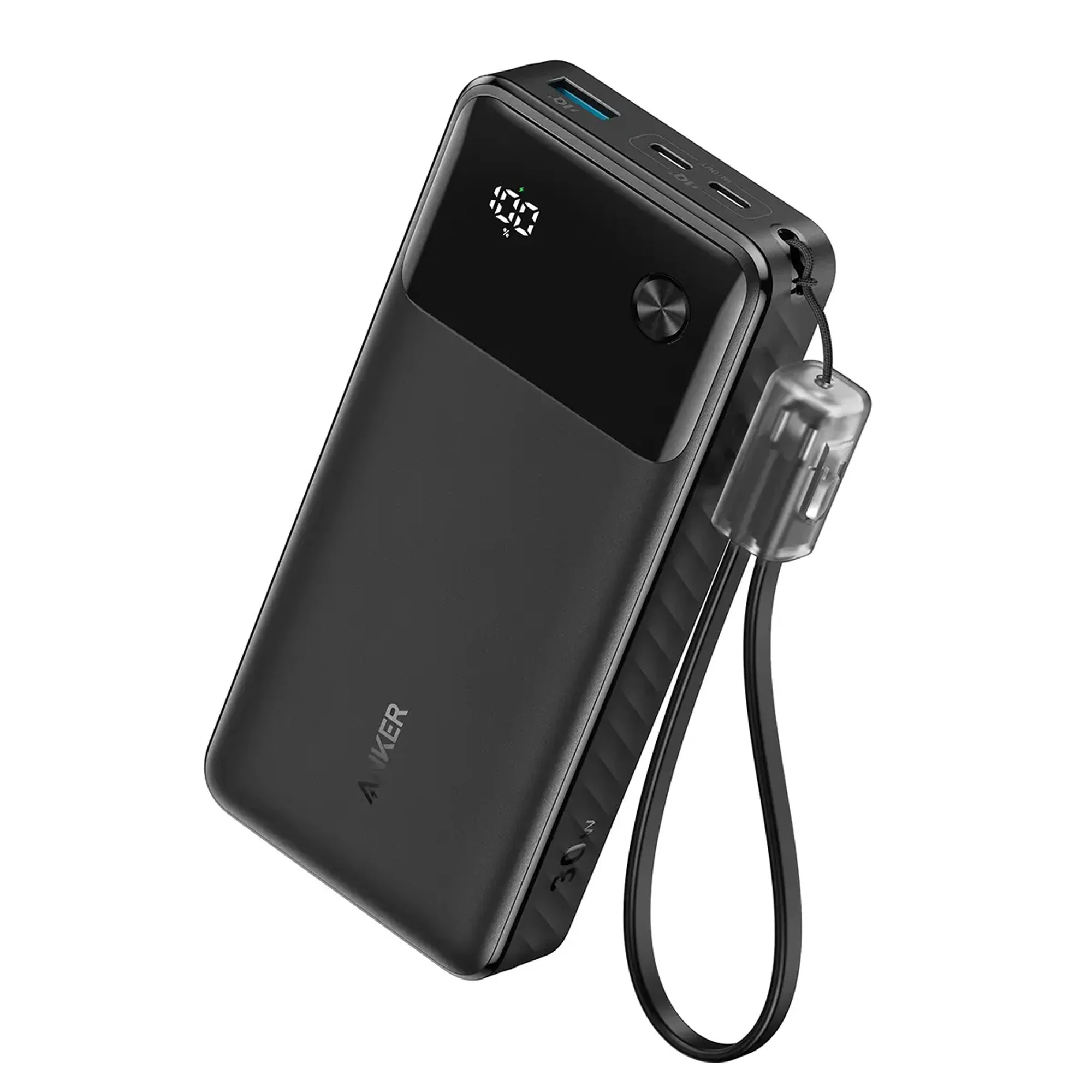 Внешний аккумулятор (Power Bank) 20 000mAh (OP281) индикация, 4 кабеля oudiobop
