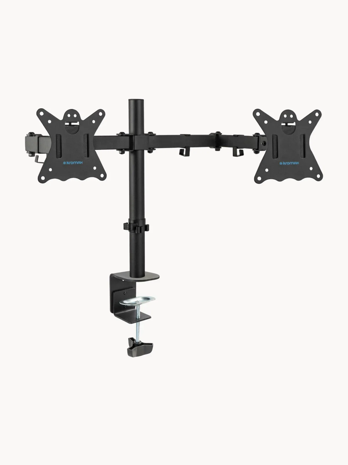 Кронштейн для 2-x мониторов Kromax CASPER-508 black (10"-32", 20 кг)