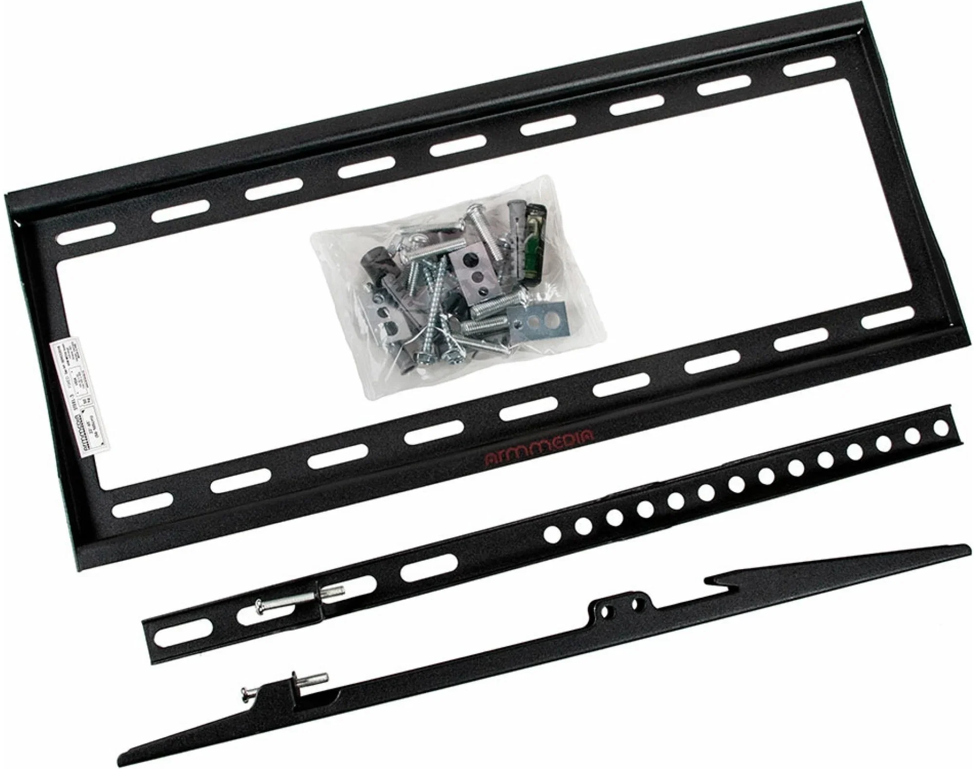 Кронштейн под LCD Arm media STEEL-3 black (22"-65", 50 кг) 10 шт/уп.