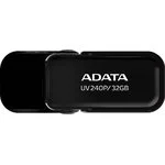 Флешка USB ADATA UV240 (AUV240-32G-RBK), 32Gb, USB 2.0, R/W 15/5, черный
