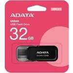 Флешка USB ADATA UV240 (AUV240-32G-RBK), 32Gb, USB 2.0, R/W 15/5, черный