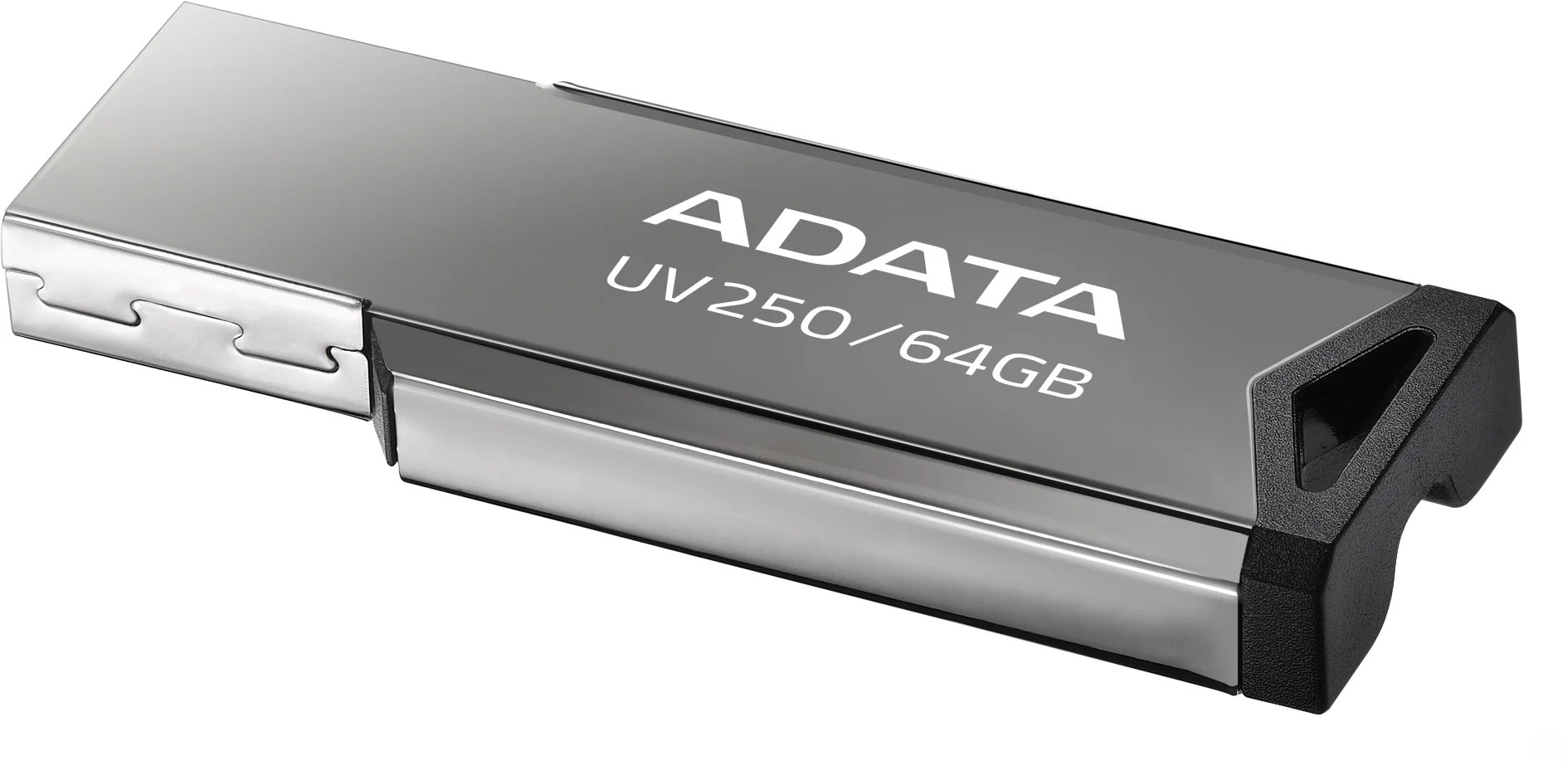 Флешка USB ADATA UV250 (AUV250-64G-RBK), 64Gb, USB 2.0, R/W 25/10, черный