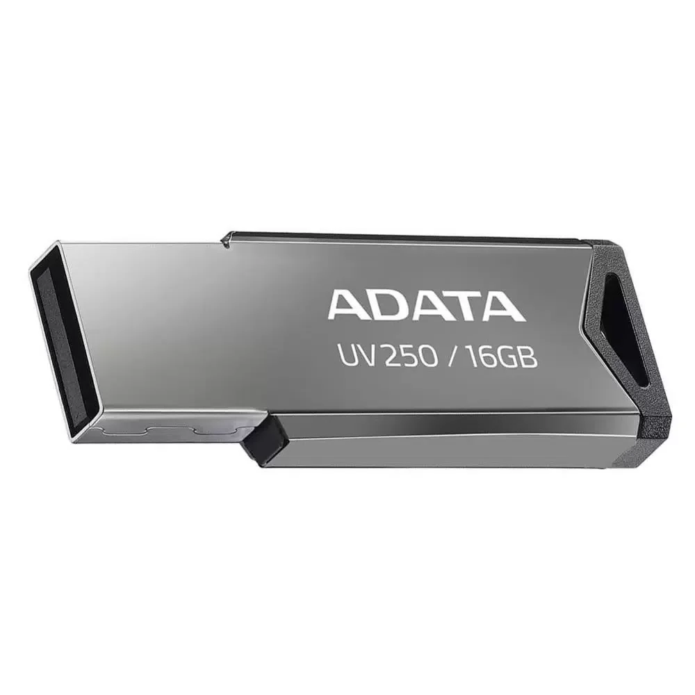 Флешка USB ADATA UV250 (AUV250-64G-RBK), 64Gb, USB 2.0, R/W 25/10, черный