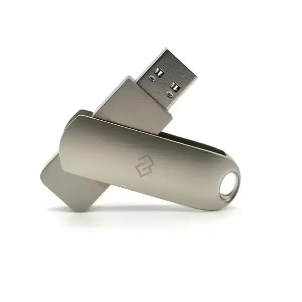 Флешка USB Digma DRIVE3 (DGFUM128A30SR), 128Gb, USB 3.0, R/W 70/30, серебристый