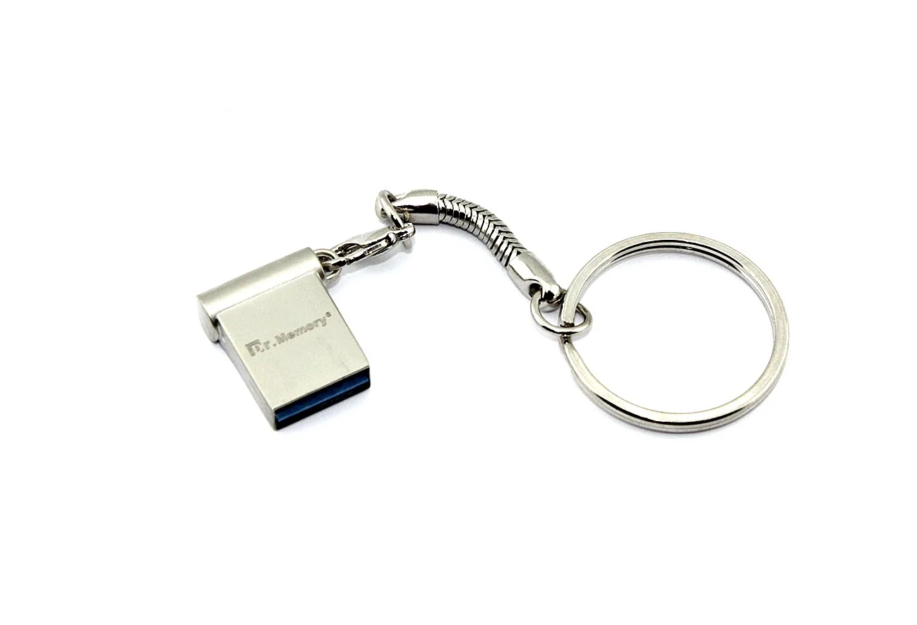 Флешка USB Dr. Memory 005, 8Gb, USB 3.0, R/W 25/15, серебристый/черный