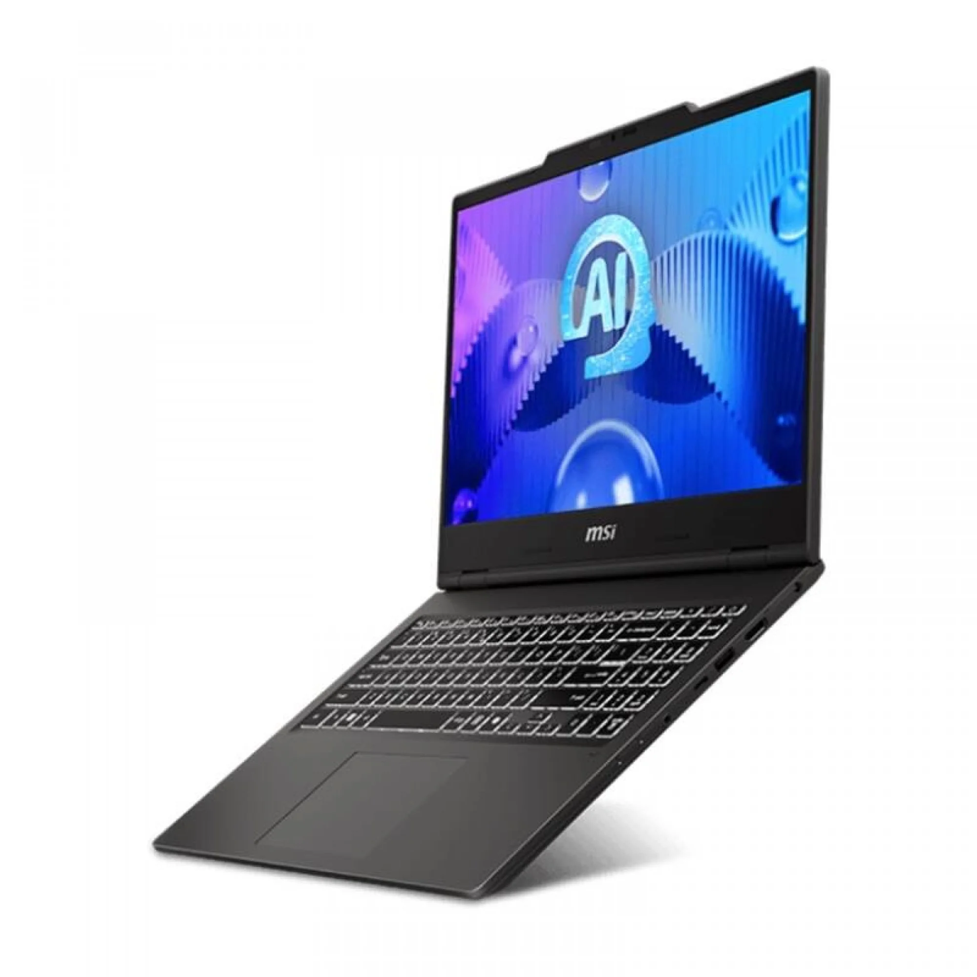 MSI VenturePro 17 AI A2HVEG-029XRU/17.3"/IPS/Intel Core Ultra 5 225H/16Gb/512Gb/SSD/NVIDIA GeForce RTX 4050 6Gb/Без ОС/серый/2.4kg