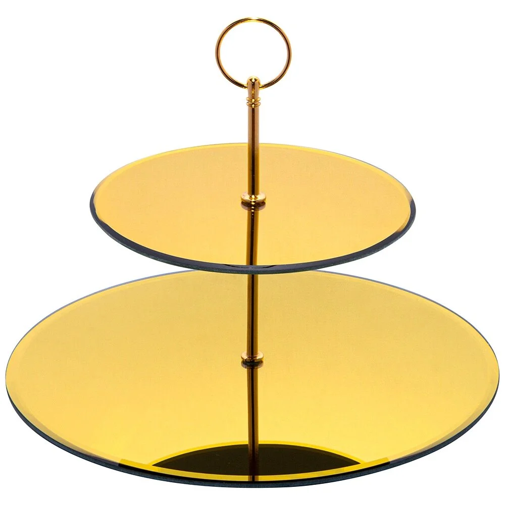 ARTI-M БЛЮДО СЕРВИРОВОЧНОЕ "GOLDEN MIRROR" 30 СМ