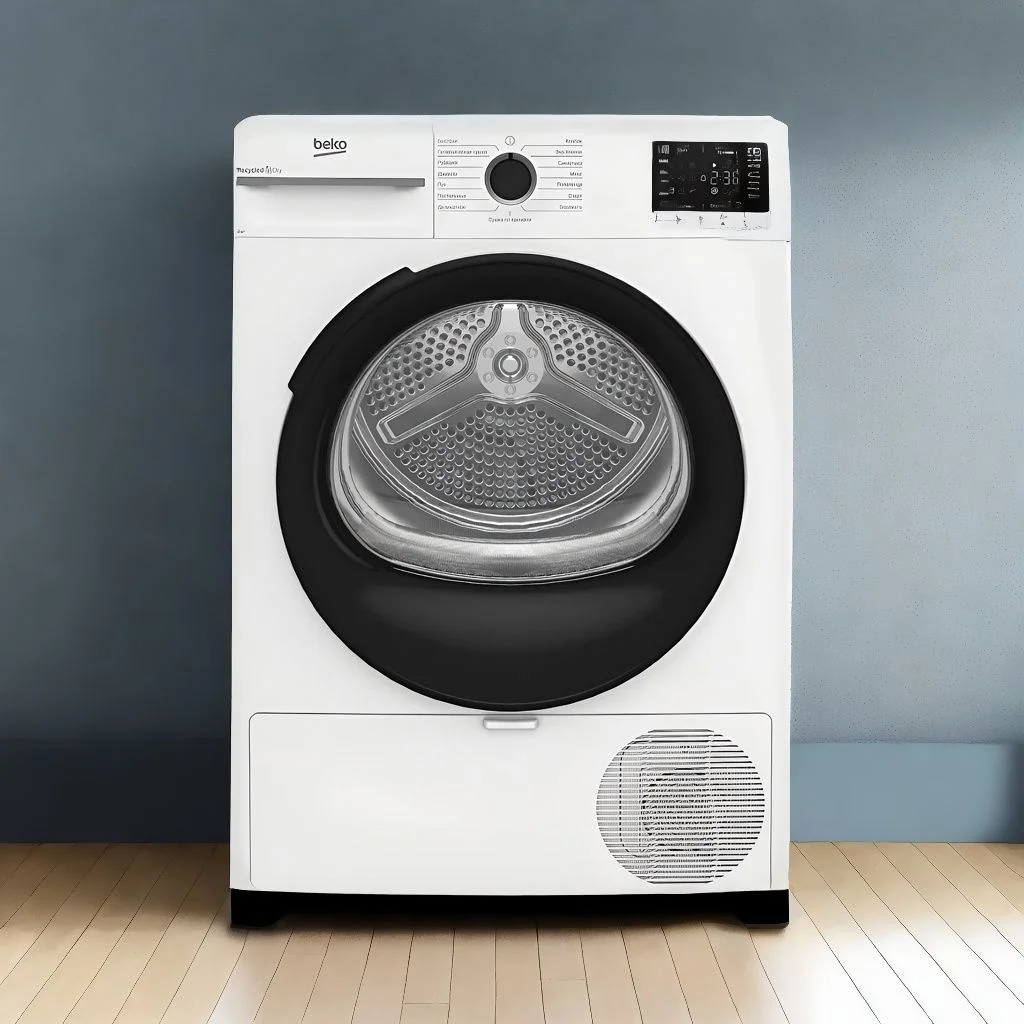 Сушильная машина Beko BM3T37220 белый, 7 кг, сушка - тепловой насос, программ - 15, 59.8 x 84.6 x 54.5 см