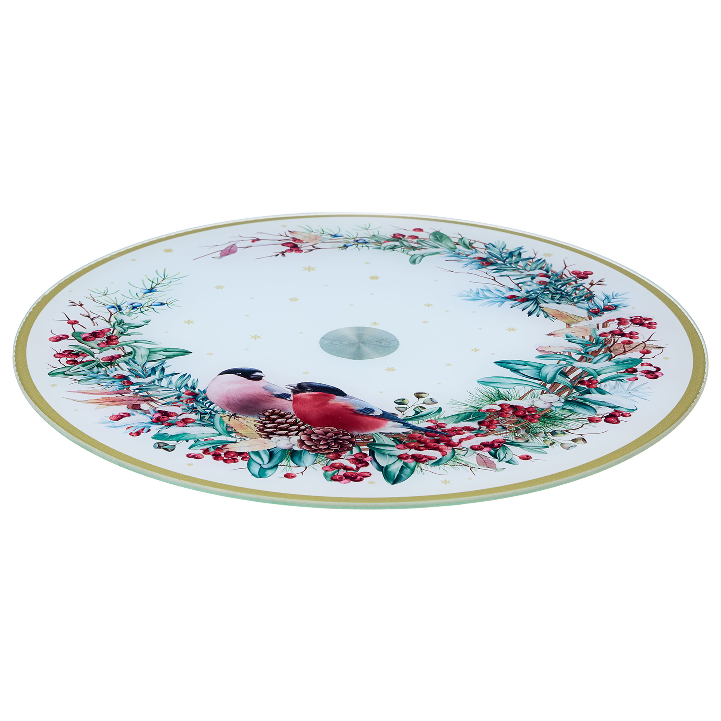ARTI-M ТОРТОВНИЦА ВРАЩАЮЩАЯСЯ "СНЕГИРИ" 32*2,5 СМ