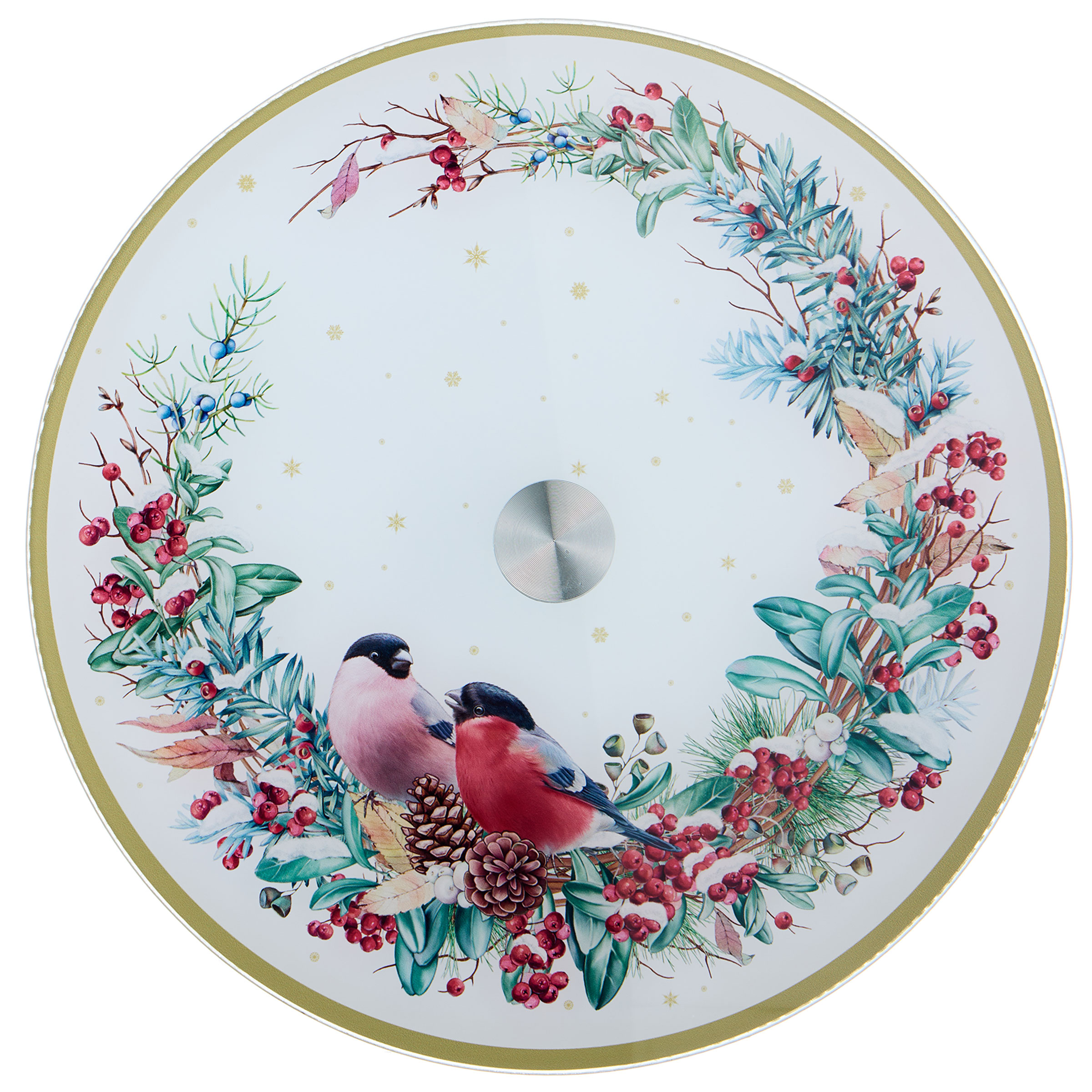 ARTI-M ТОРТОВНИЦА ВРАЩАЮЩАЯСЯ "СНЕГИРИ" 32*2,5 СМ