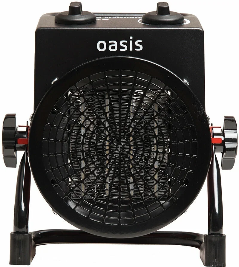 Пушка тепловая электрическая Oasis TPK-20R 2 кВт, 20 м², воздух 150 м³/ч,