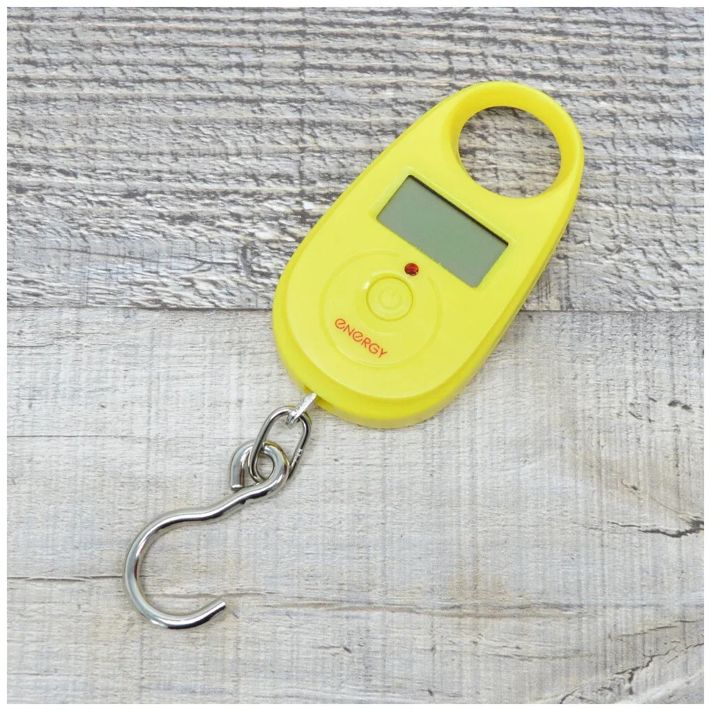 Безмен электронный ENERGY BEZ-150 желтый (макс.25 кг, шаг 1гр., LCD дисплей)