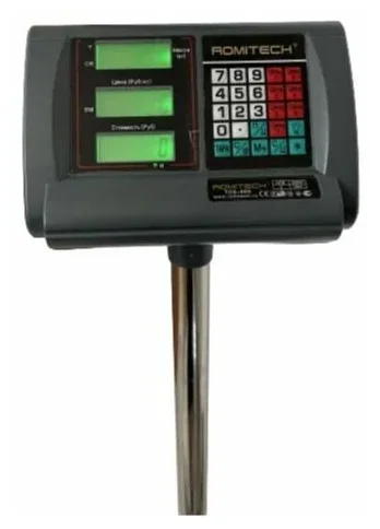 Весы счетные платформенные электронные 600кг ROMITECH  TCS-600