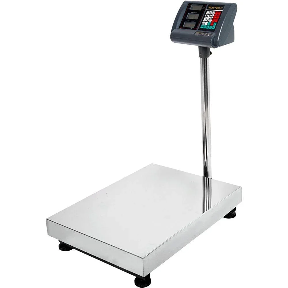 Весы счетные платформенные электронные 600кг ROMITECH TCS-600