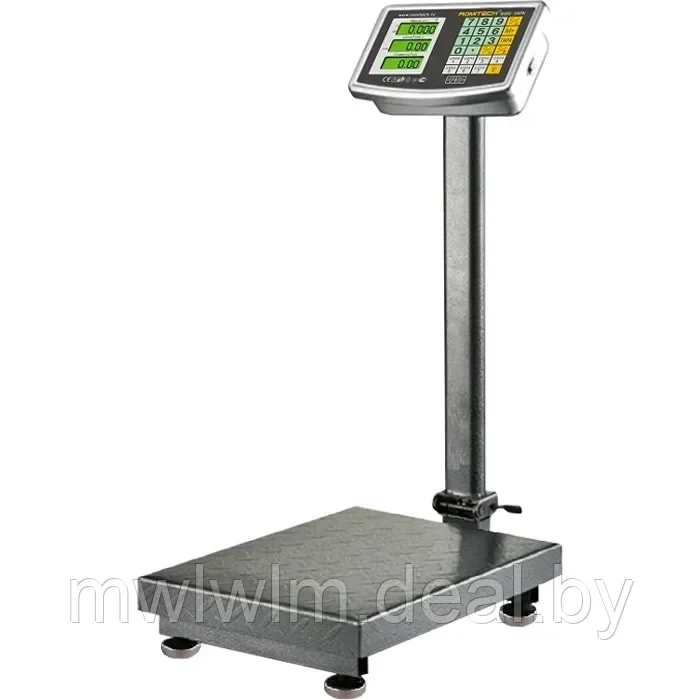 Весы счетные платформенные электронные ROMITECH  SIBS-100N c наклоном 100кг