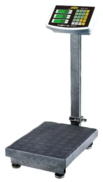 Весы счетные платформенные электронные ROMITECH  SIBS-150N-ECO c наклоном 150кг