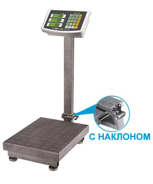 Весы счетные платформенные электронные ROMITECH  SIBS-500N c наклоном 500кг