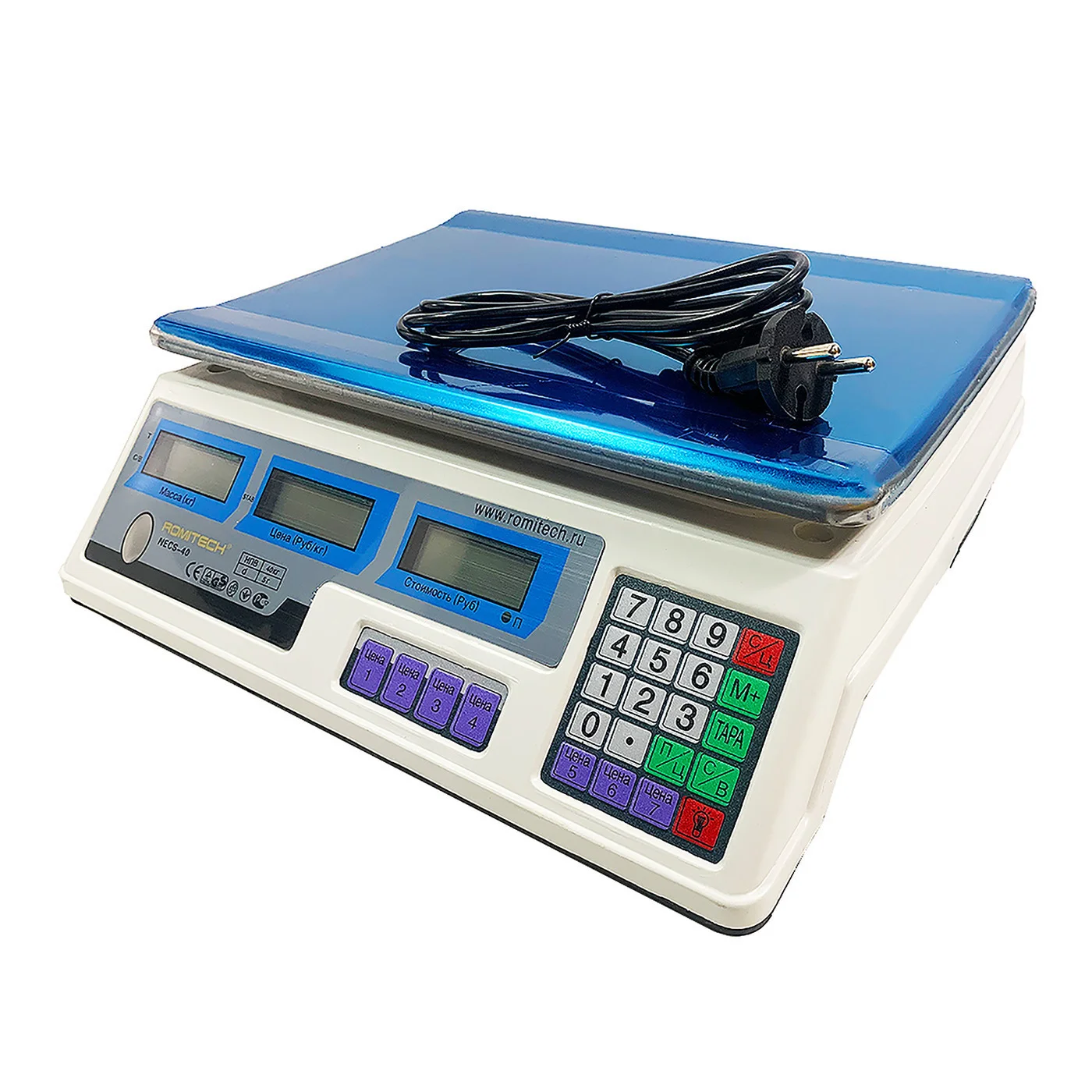 Весы счетные электронные ROMITECH NECS-40 40кг