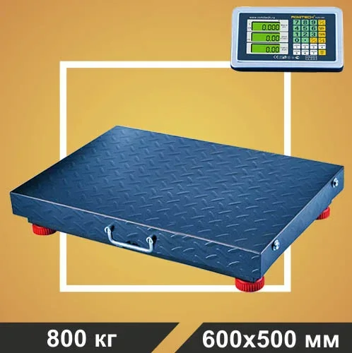 Весы торговые беспроводные ROMITECH  BLES-800 счетные платформенные электронные 800кг