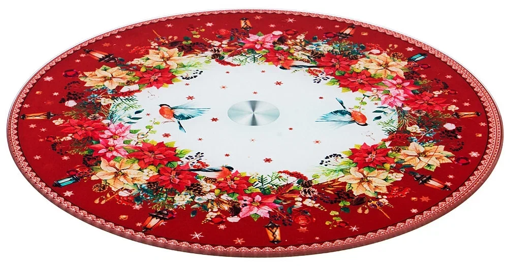 ТОРТОВНИЦА ВРАЩАЮЩАЯСЯ "ХАЙТЕК" 32*2,5 СМ. (КОР=12ШТ.)