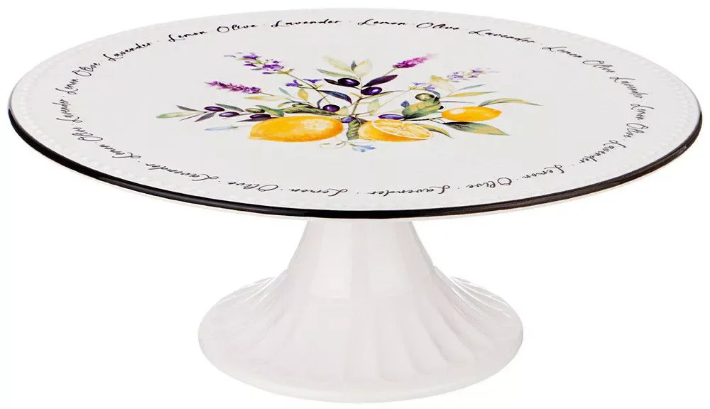ТОРТОВНИЦА НА НОЖКЕ LEFARD "KITCHEN PASSIONS" 27*9,8 СМ (КОР=6ШТ.)