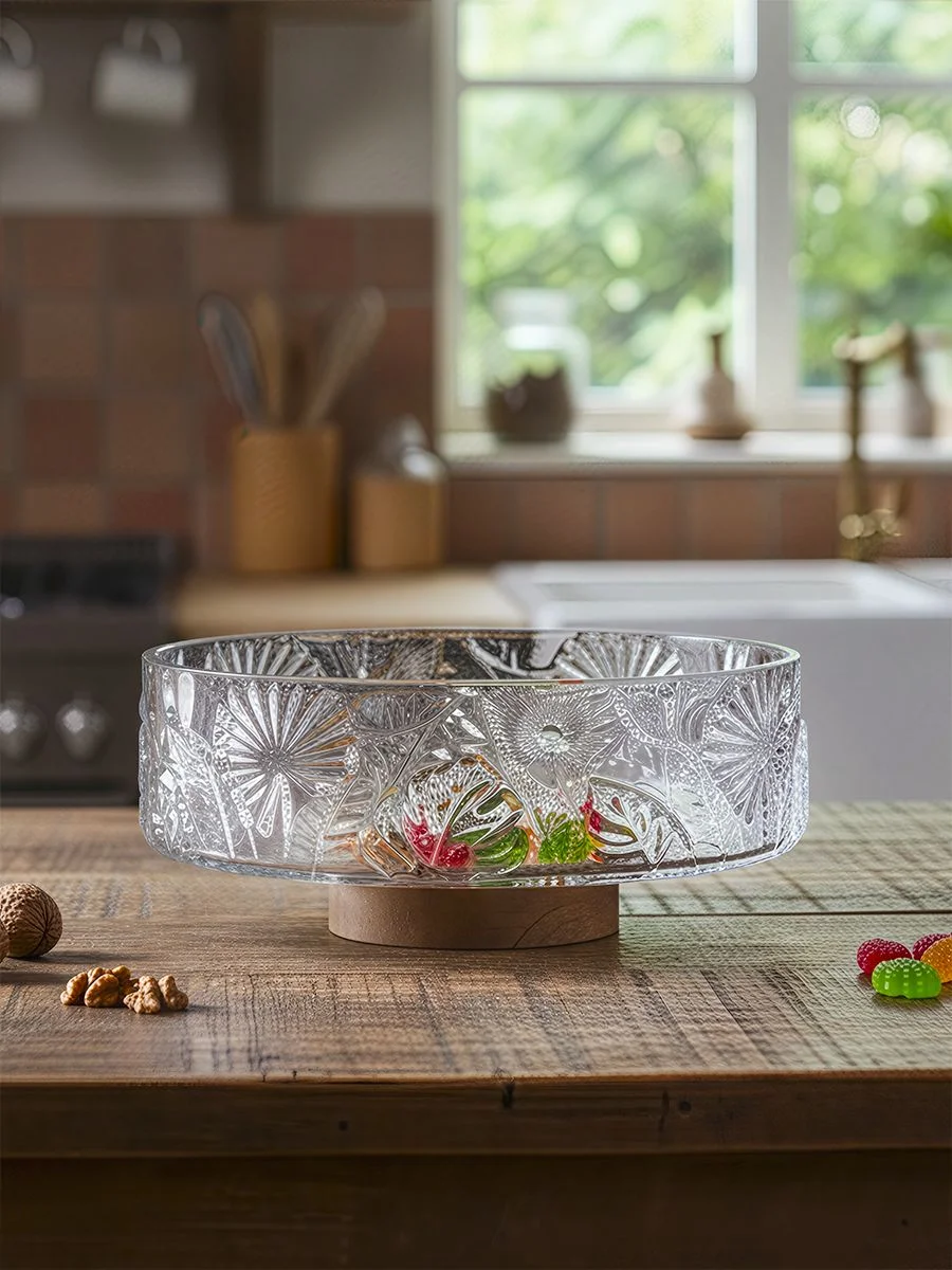 ФРУКТОВНИЦА "FLORA" 1500 МЛ ДИАМЕТР 21 СМ ВЫСОТА 9 СМ