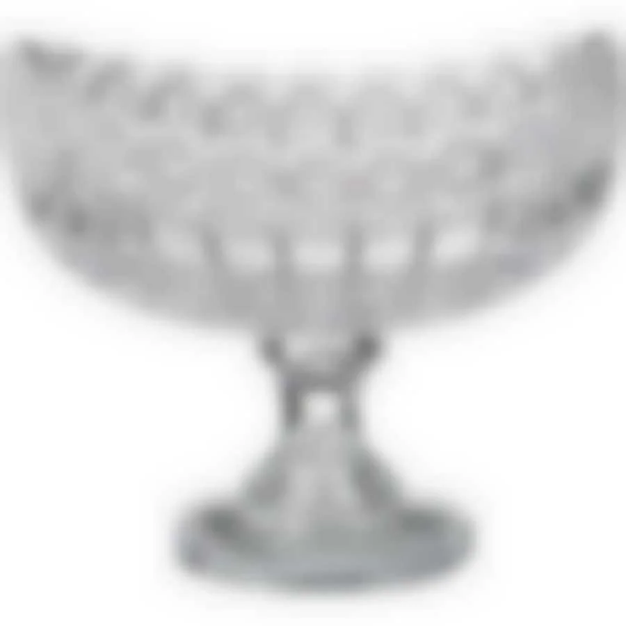 ФРУКТОВНИЦА НА НОЖКЕ "MUZA CRYSTAL" 26,5*16 СМ, ВЫСОТА = 23,5 СМ (КОР=4ШТ.)