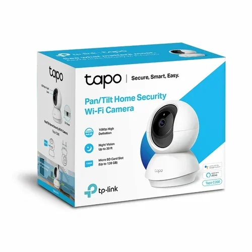 Камера видеонаблюдения TP-Link IP Tapo C200 4-4мм цв. корп.:белый