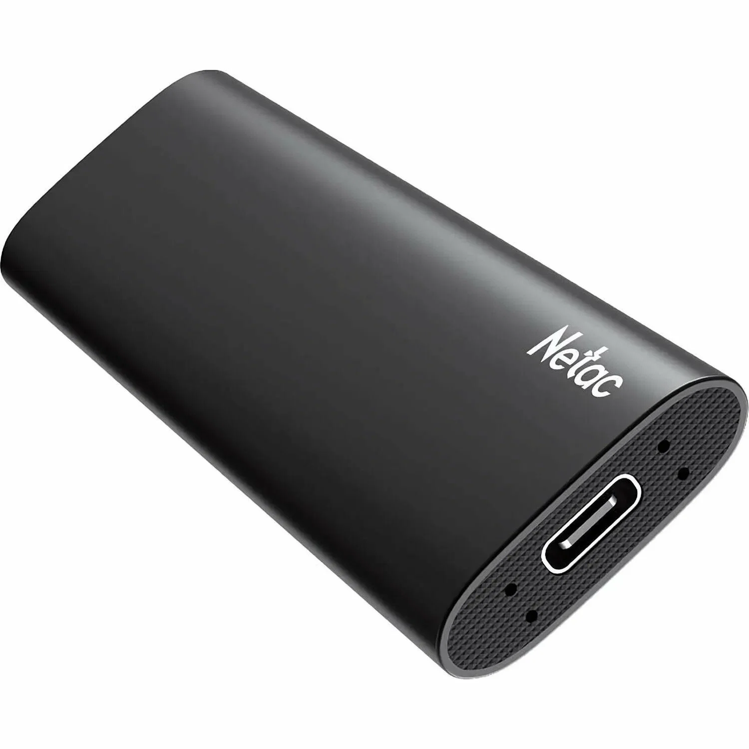 Внешний SSD Netac Z SLIM, 128 GB, USB 3.2 Gen 2 Type-C, R/W 520/480, черный