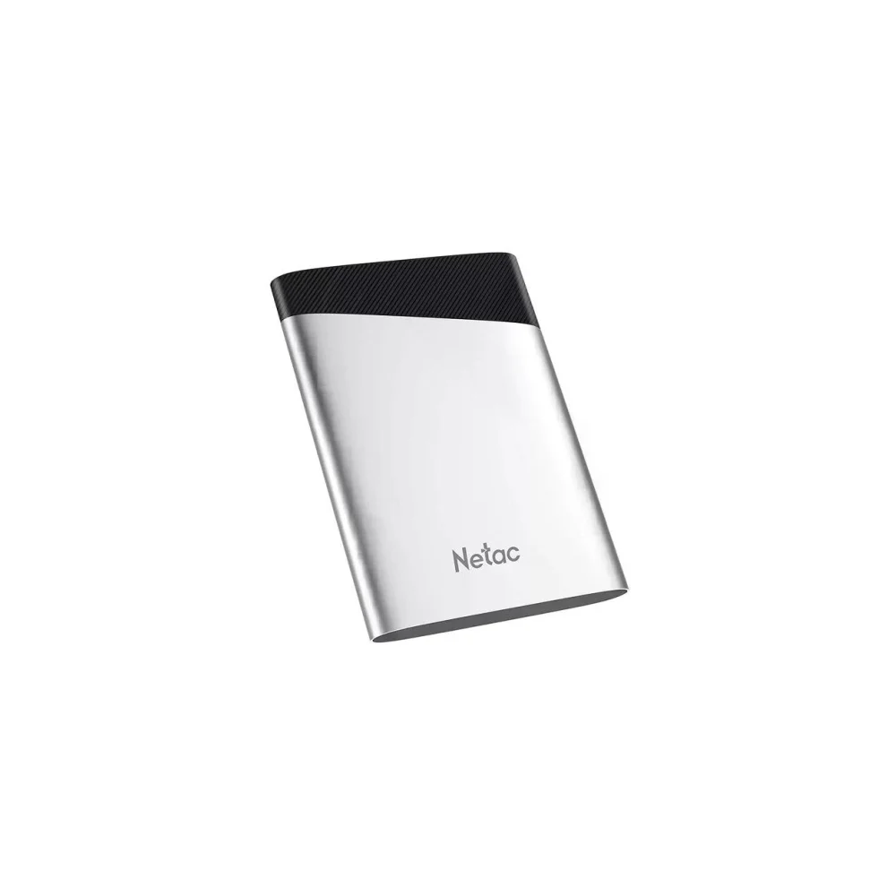 Внешний SSD Netac Z6S, 2TB, USB 3.2 Gen 2 Type-C, R/W 520/480, серебристый