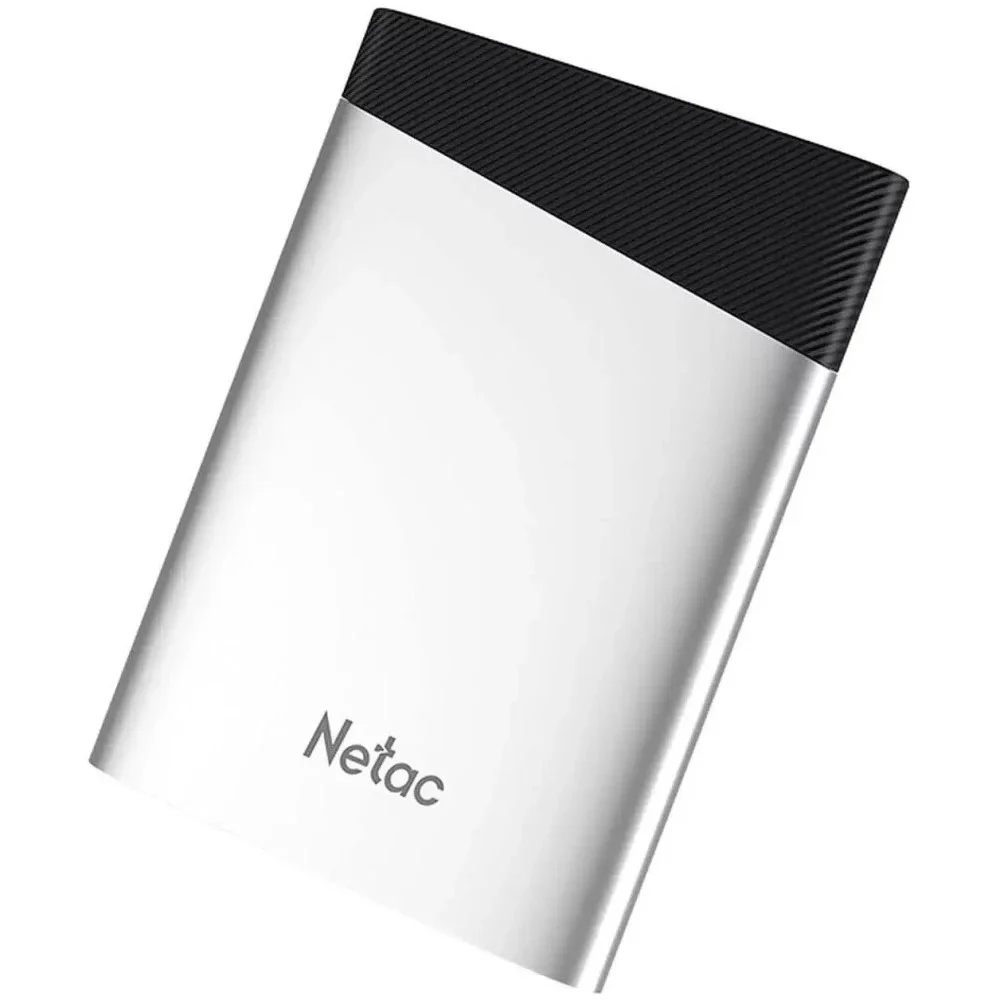 Внешний SSD Netac Z6S, 960 GB, USB 3.2 Gen 2 Type-C, R/W 520/480, серебристый
