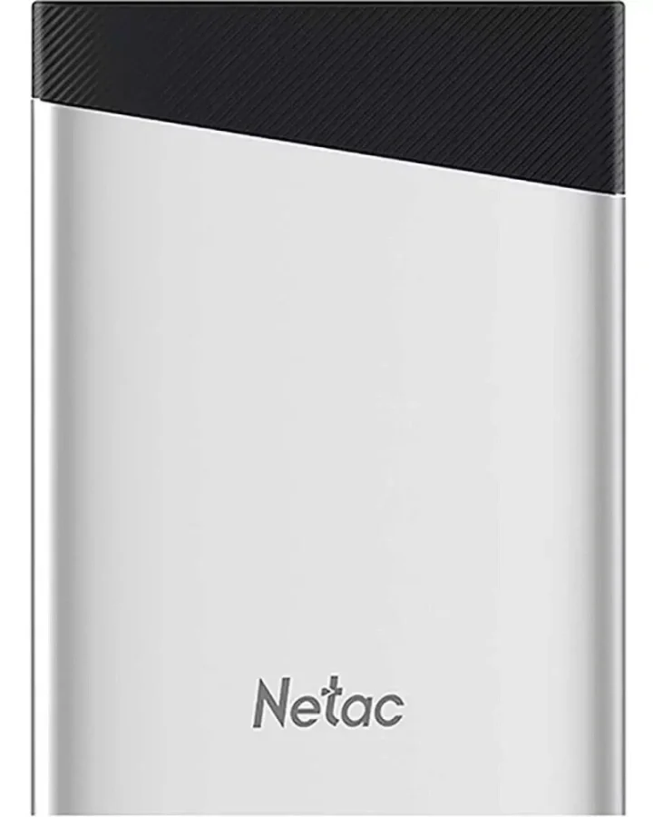 Внешний SSD Netac Z6S, 960 GB, USB 3.2 Gen 2 Type-C, R/W 520/480, серебристый