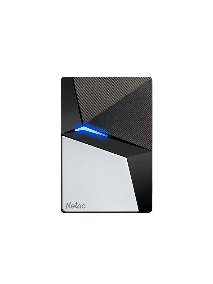 Внешний SSD Netac Z7S, 2TB, USB 3.2 Gen 1 Type-A, R/W 550/480, черный