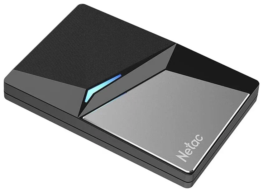 Внешний SSD Netac Z7S, 960 Gb, USB 3.2 Gen 2 Type-C, R/W 550/480, черный