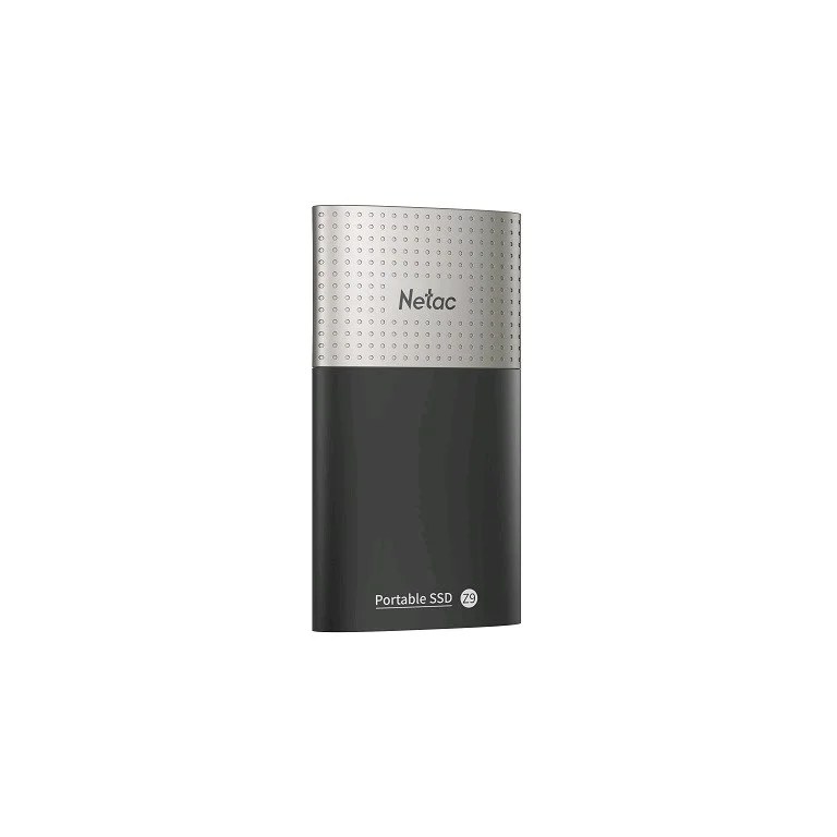 Внешний SSD Netac Z9, 128 Gb, USB 3.2 Gen 2 Type-C, R/W 550/480, черный