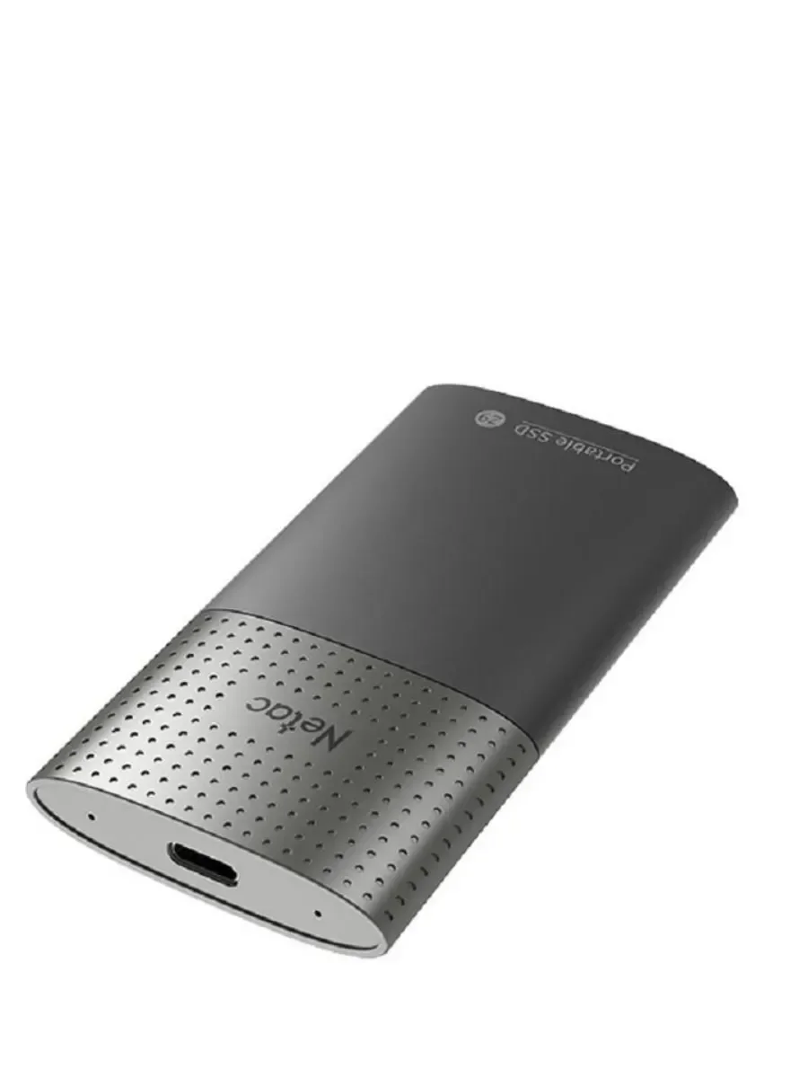 Внешний SSD Netac Z9, 250 Gb, USB 3.2 Gen 2 Type-C, R/W 550/480, черный