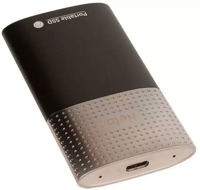 Внешний SSD Netac Z9, 500 Gb, USB 3.2 Gen 2 Type-C, R/W 550/480, черный