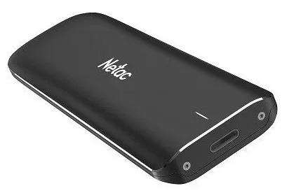 Внешний SSD Netac ZX, 500 Gb, USB 3.2 Gen 2 Type-C, R/W 1050/950, черный