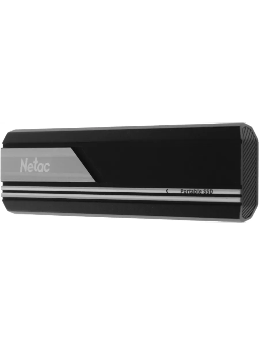 Внешний SSD Netac ZX10, 1TB, USB 3.2 Gen 2 Type-C, R/W 1050/1050, черный