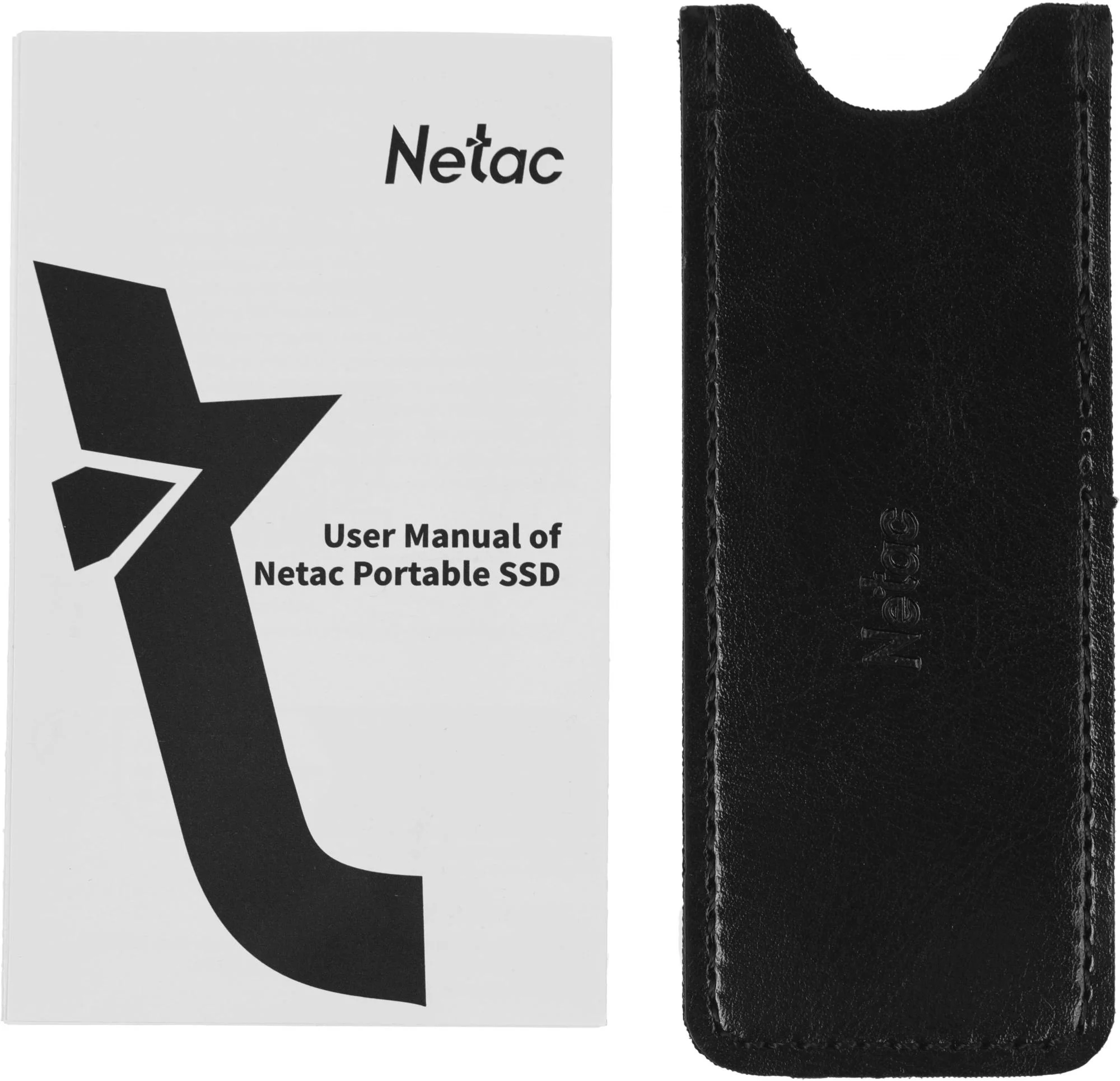 Внешний SSD Netac ZX10, 500 Gb, USB 3.2 Gen 2 Type-C, R/W 1050/1050, черный