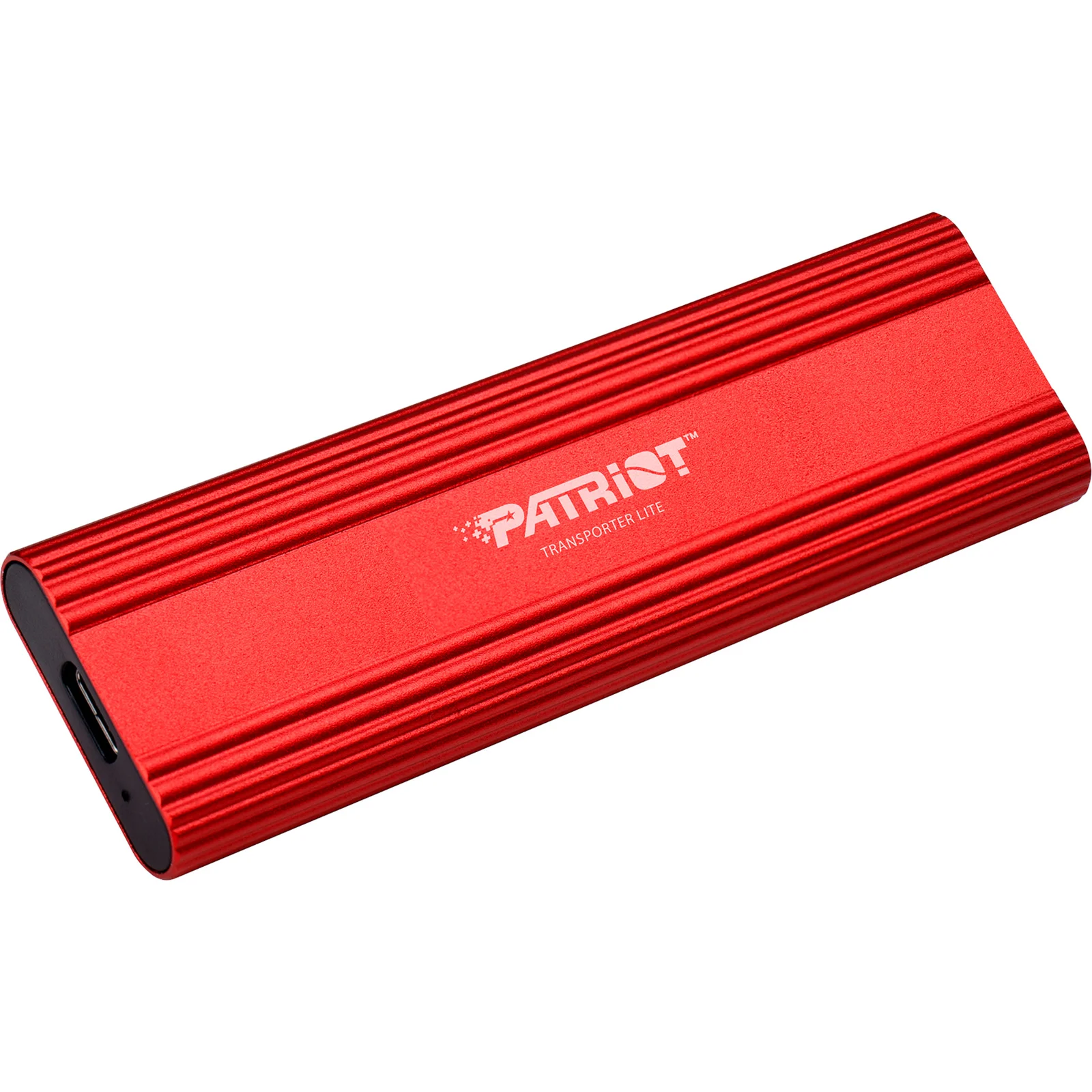 Внешний SSD Patriot Transporter Lite, 1TB, USB 3.2 Gen 2 Type-A/Type-C, R/W 1000/1000, красный
