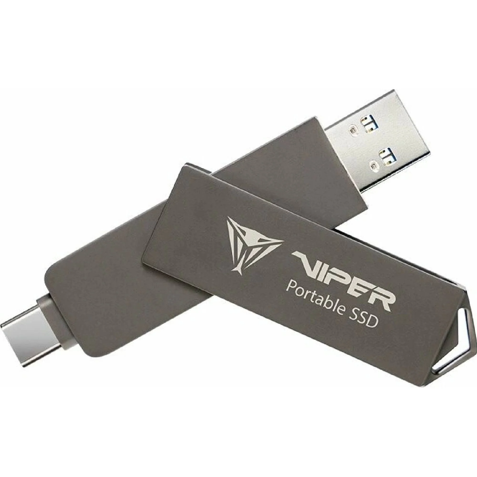 Внешний SSD Patriot Viper PVP30 USB-C 1Tb 2.5" USB-A черный