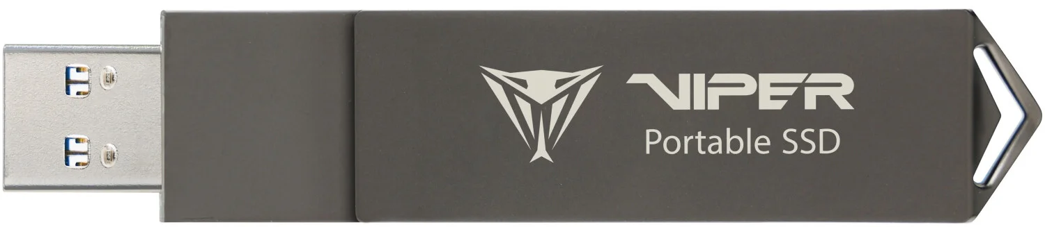 Внешний SSD Patriot Viper PVP30 USB-C 1Tb 2.5" USB-A черный