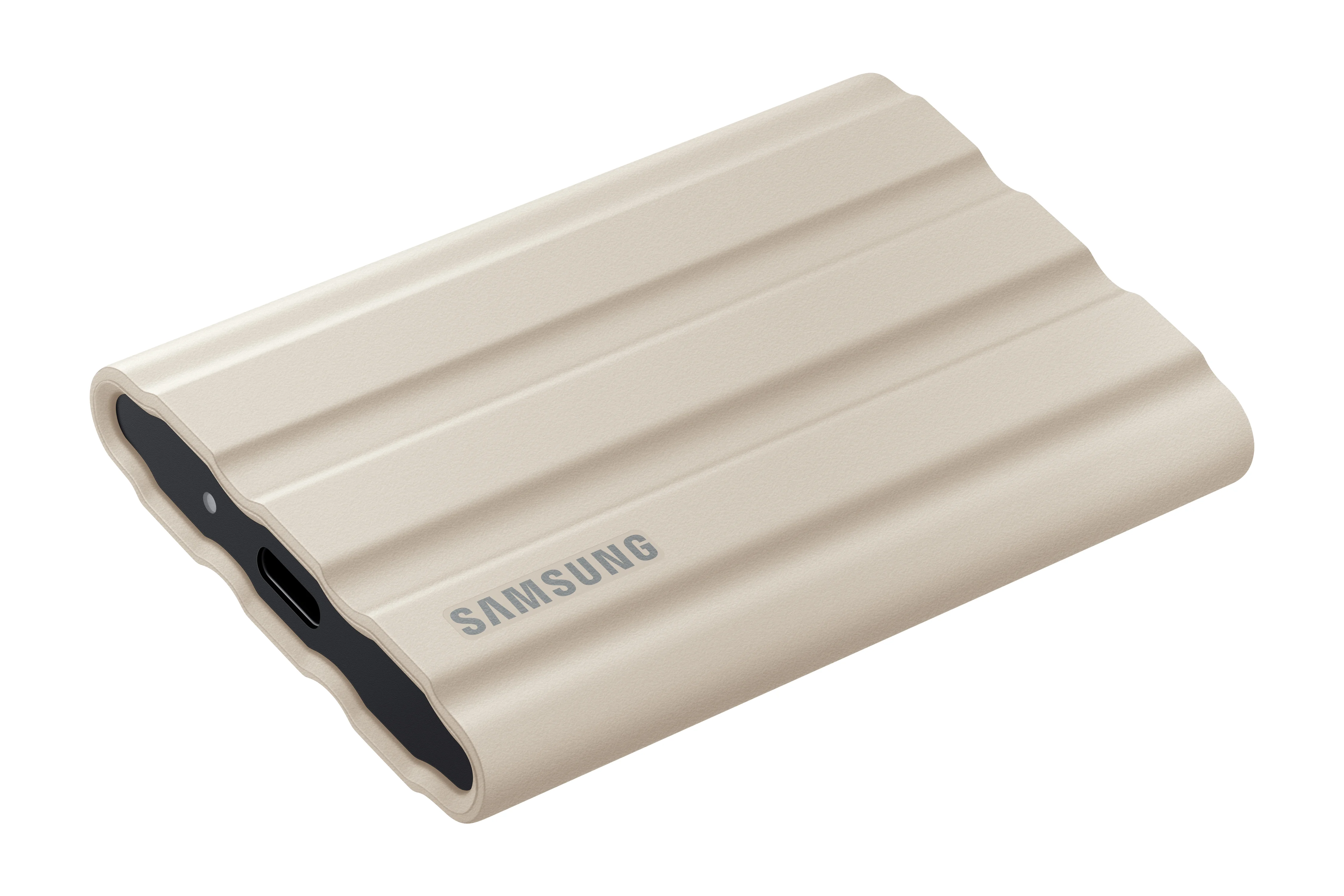 Внешний SSD Samsung T7 Shield, 1TB, USB 3.2 Gen 2 Type-C, R/W 1050/1000, бежевый