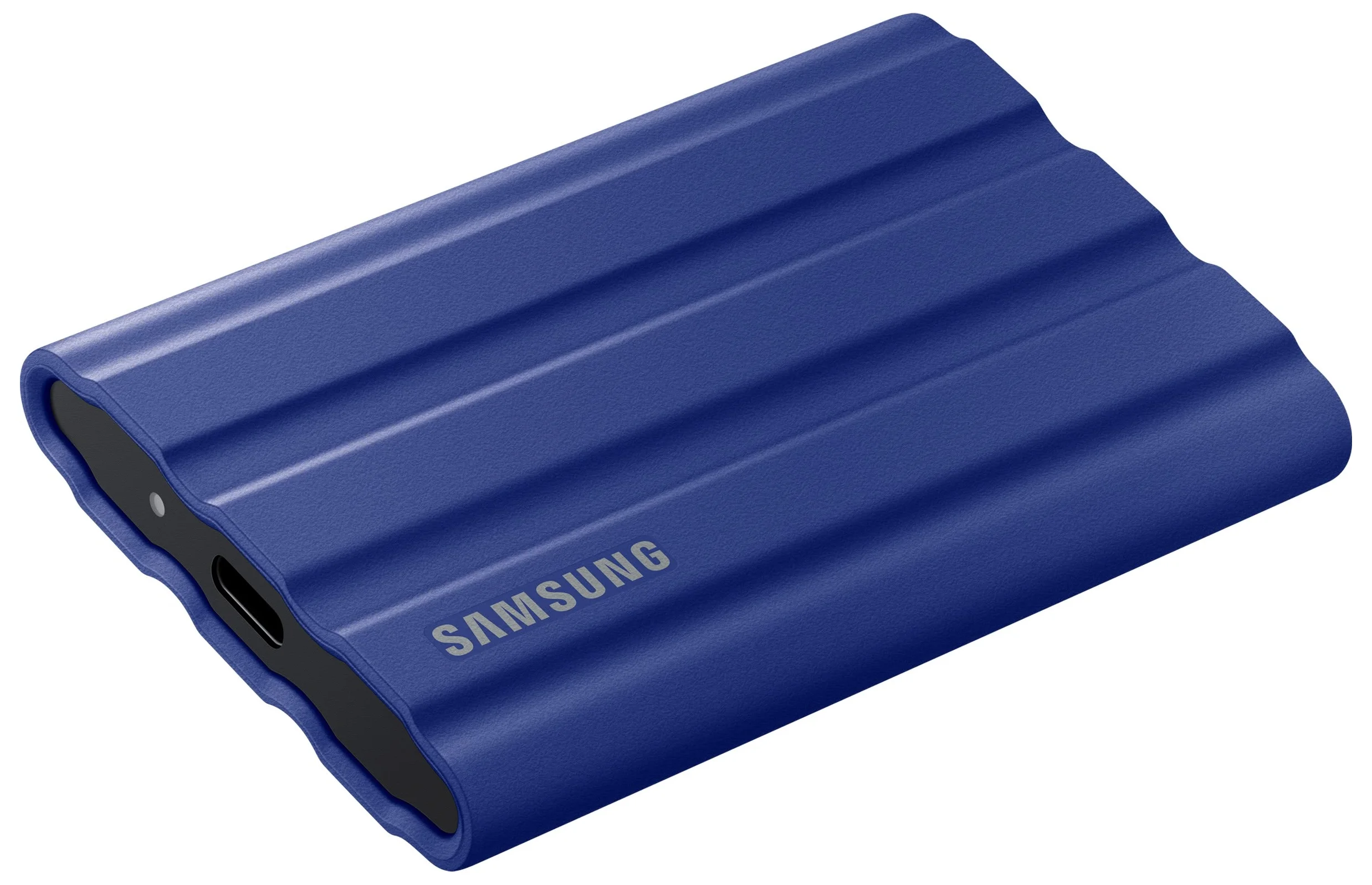 Внешний SSD Samsung T7 Shield, 2TB, USB 3.2 Gen 2 Type-C, R/W 1050/1000, синий