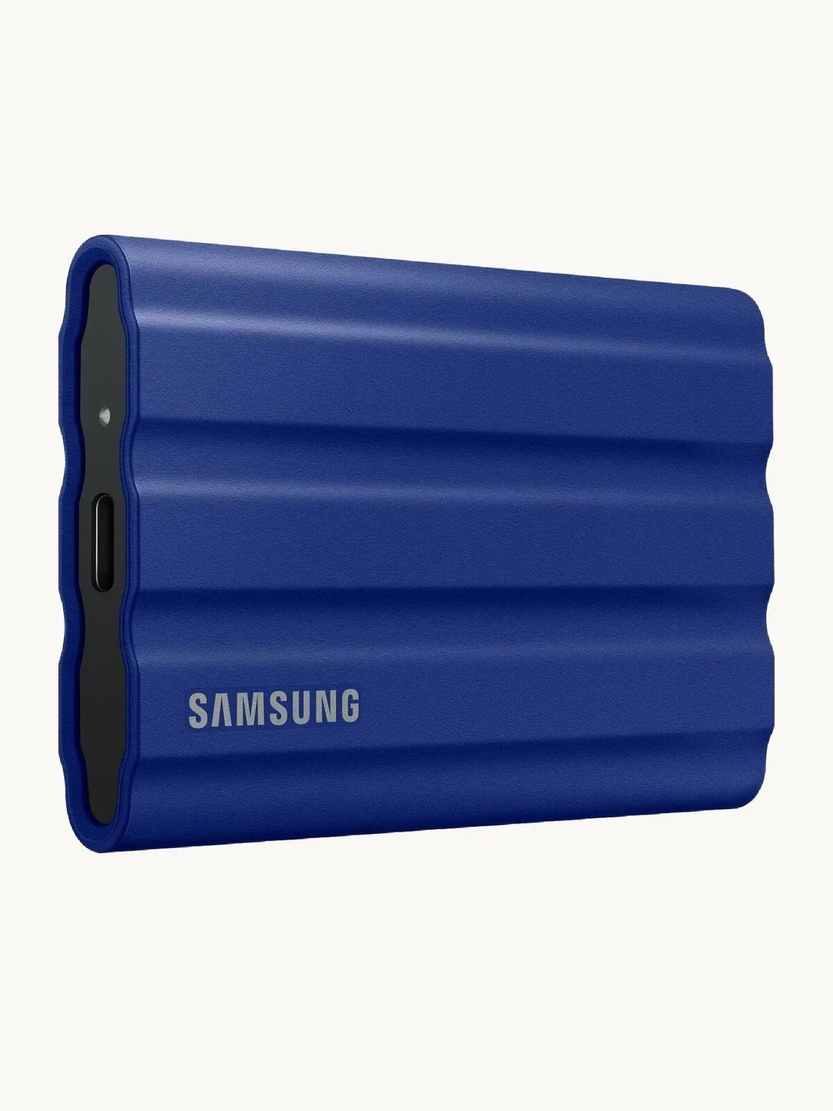 Внешний SSD Samsung T7 Shield, 2TB, USB 3.2 Gen 2 Type-C, R/W 1050/1000, синий