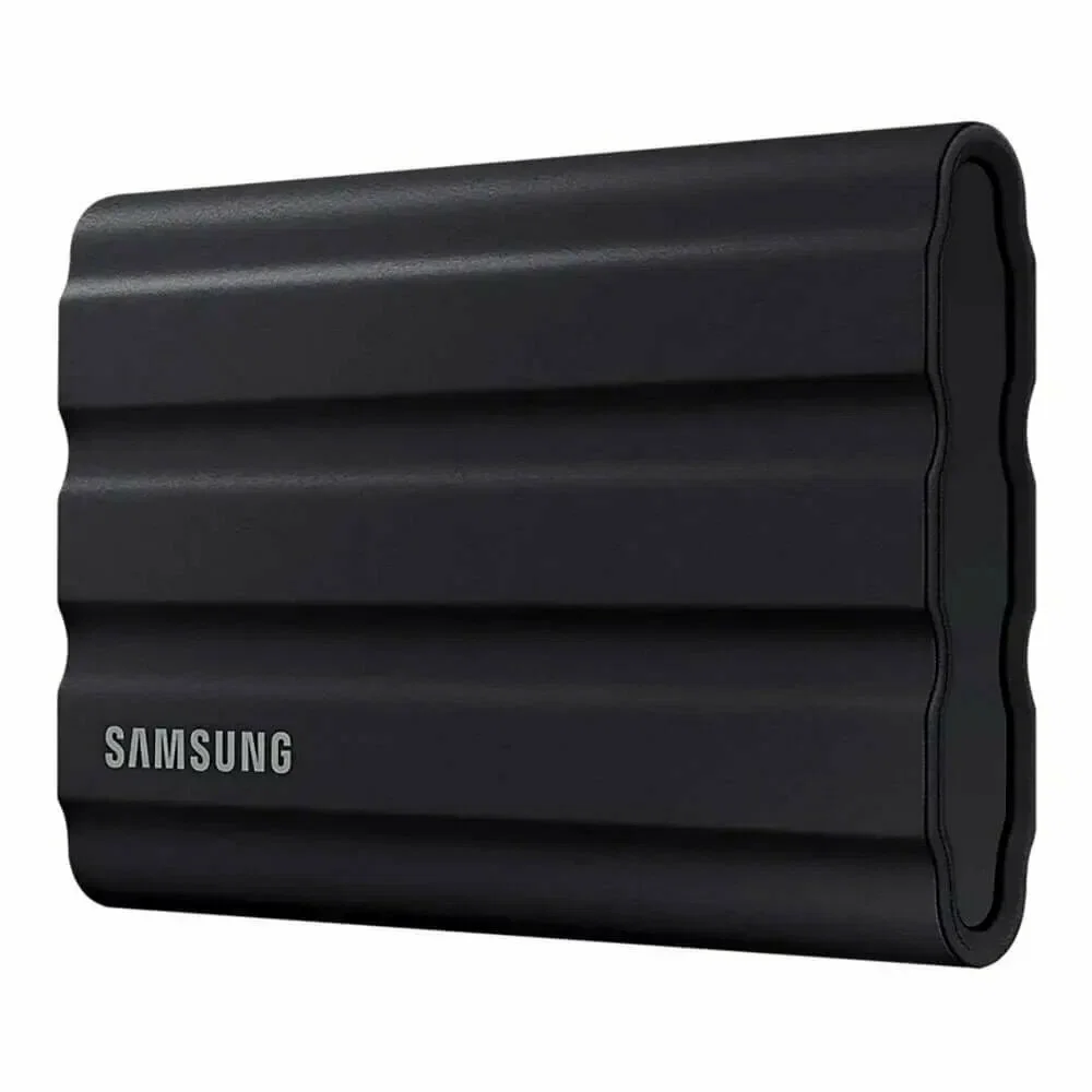 Внешний SSD Samsung T7 Shield, 2TB, USB 3.2 Gen 2 Type-C, R/W 1050/1000, черный