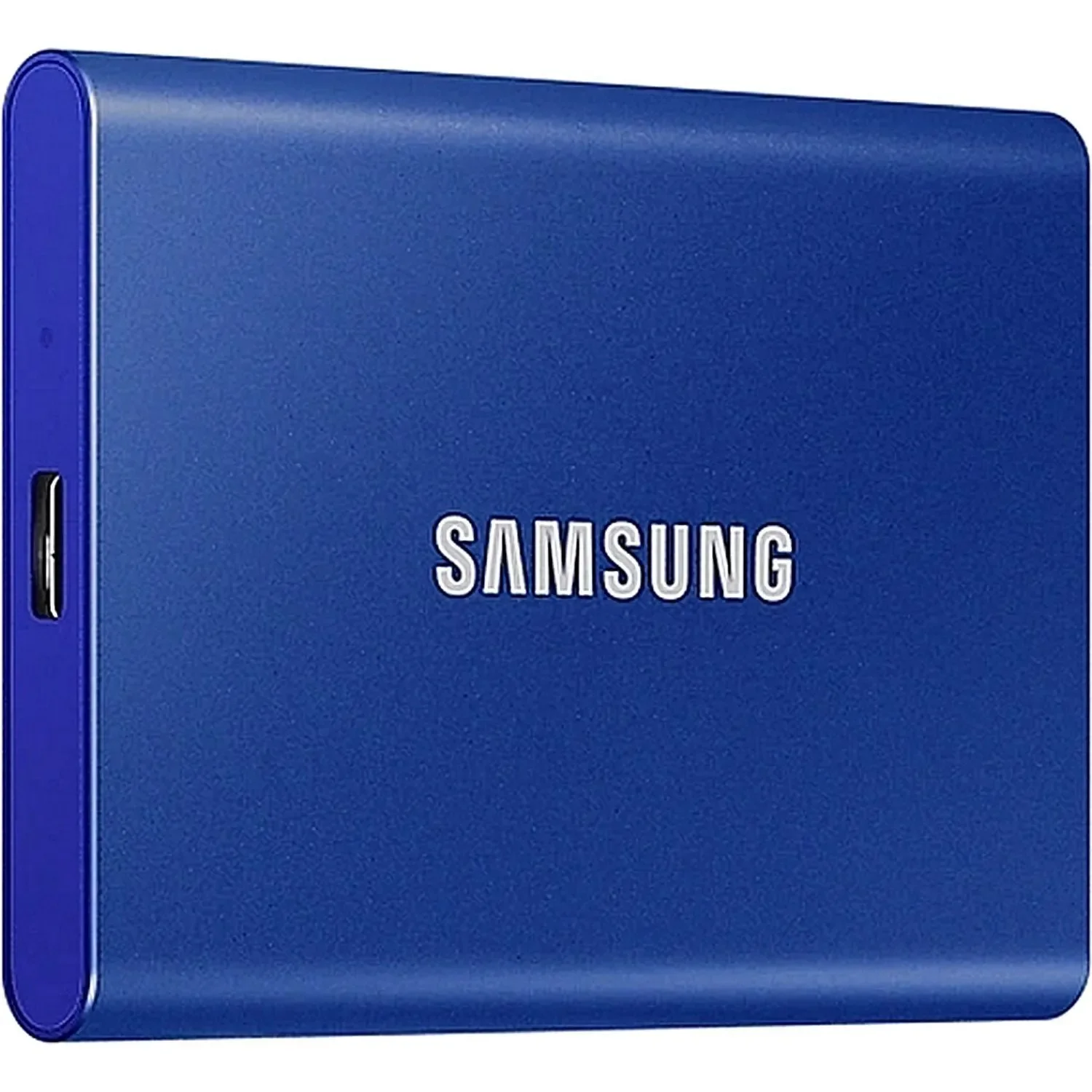 Внешний SSD Samsung T7, 1TB, USB 3.2 Gen 2 Type-C, R/W 1050/1000, синий