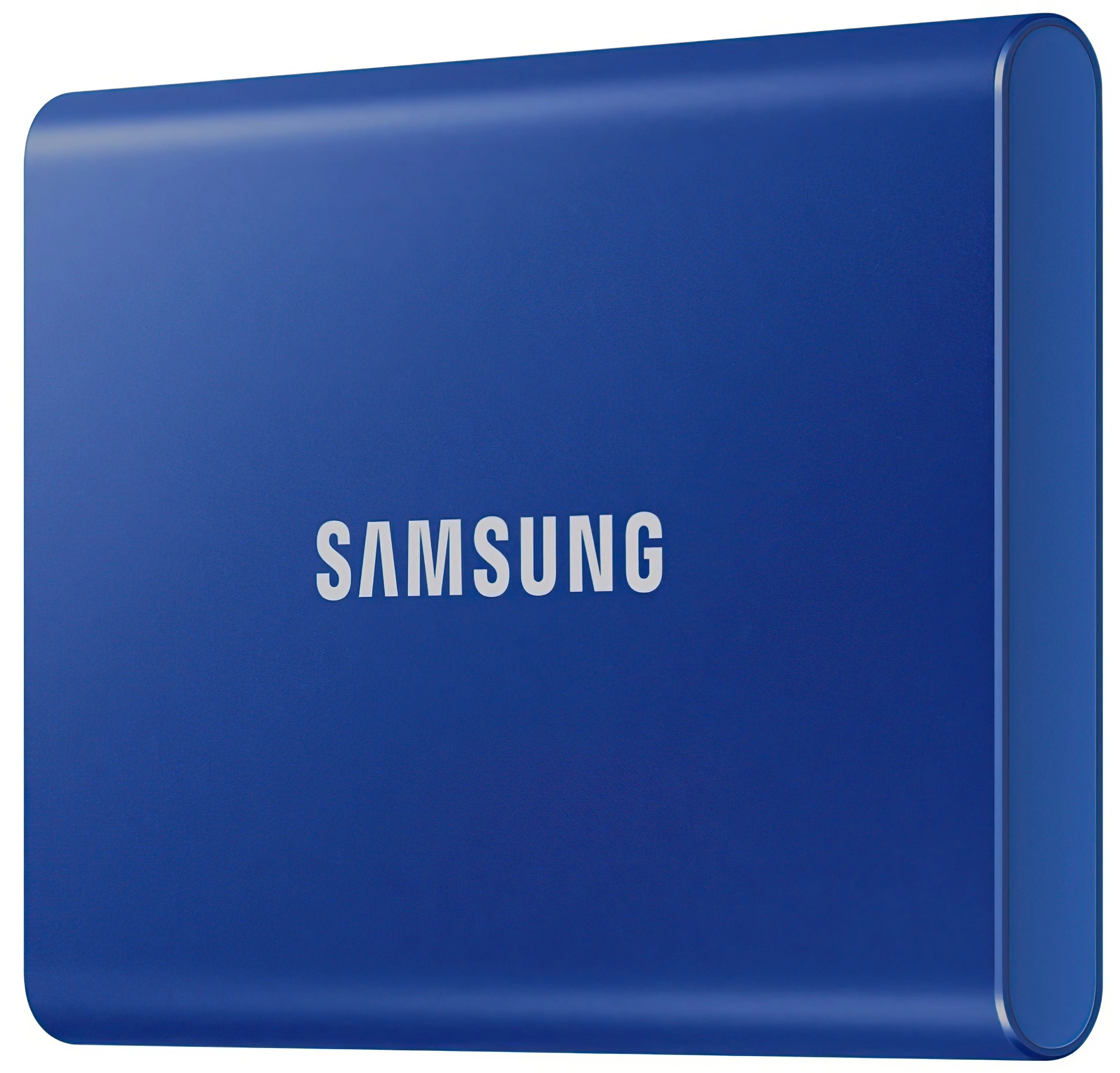 Внешний SSD Samsung T7, 2TB, USB 3.2 Gen 2 Type-C, R/W 1050/1000, синий