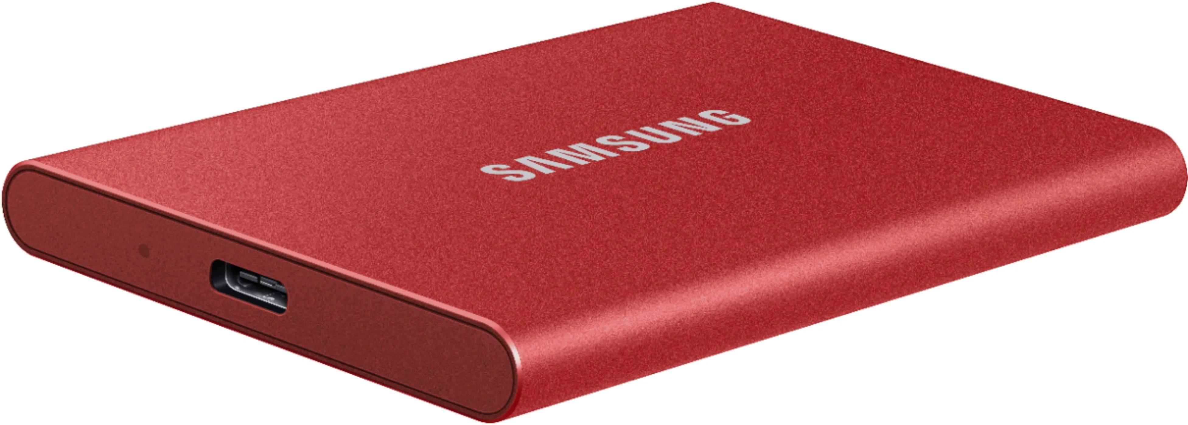 Внешний SSD Samsung T7, 2TB, USB 3.2 Gen 2 Type-C, R/W 1050/1000, титан